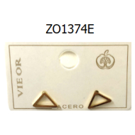ARETES ZO1374E Plateado Acero Inoxidable G13