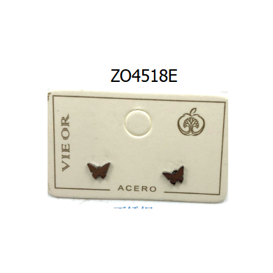 ARETES ZO4518E Plateado Acero Inoxidable F13