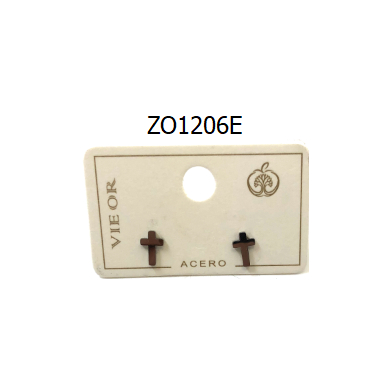 ARETES ZO1206E Plateado Acero Inoxidable F19