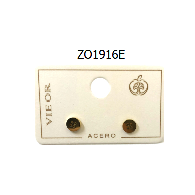 ARETES ZO1916E Dorado Acero Inoxidable F19