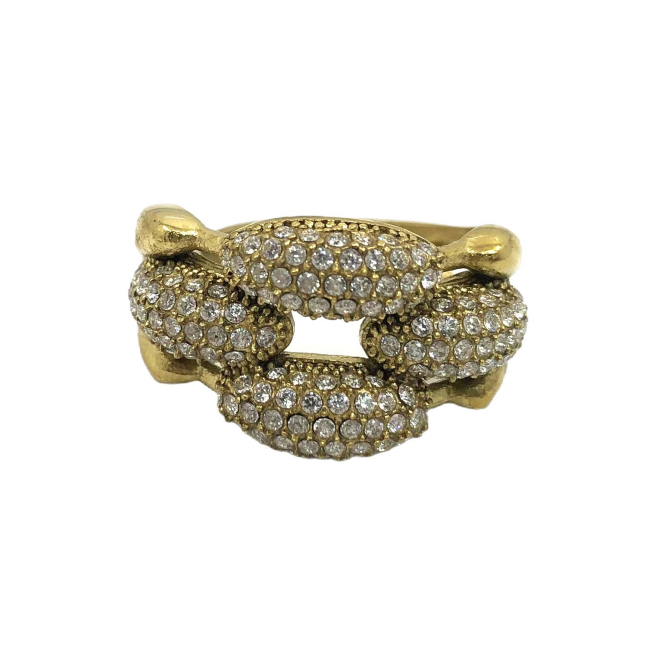 ANILLO ZO15056R Plateado Acero Inoxidable A14