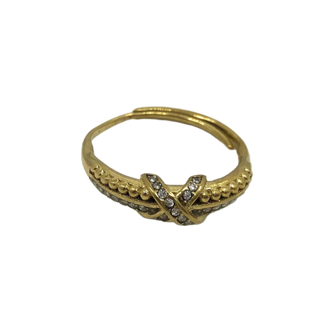 ANILLO ZO15057R Plateado Acero Inoxidable A14