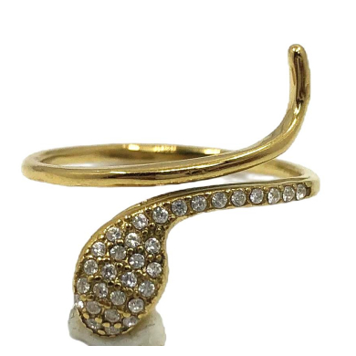 ANILLO ZO15058R Plateado Acero Inoxidable A14