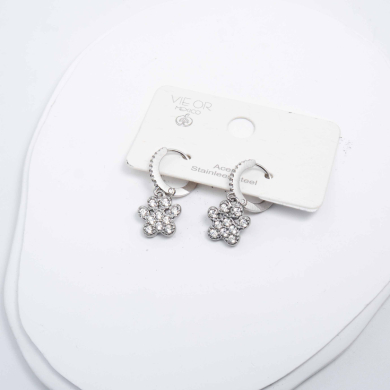 ARETES ZO13154E Plateado Acero Inoxidable -G22