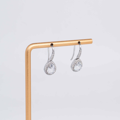 ARETES ZO13537E Plateado Acero Inoxidable -G21