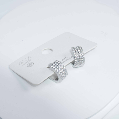 ARETES ZO10532E/9MM/350 Plateado Acero Inoxidable -F23