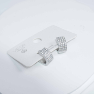 ARETES ZO10532E/9MM/350 Plateado Acero Inoxidable -F23