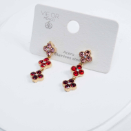 ARETES ZO12758E Rosa Acero Inoxidable -G35