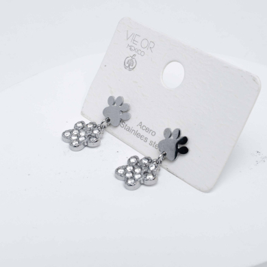 ARETES ZO13256E Plateado Acero Inoxidable -G21