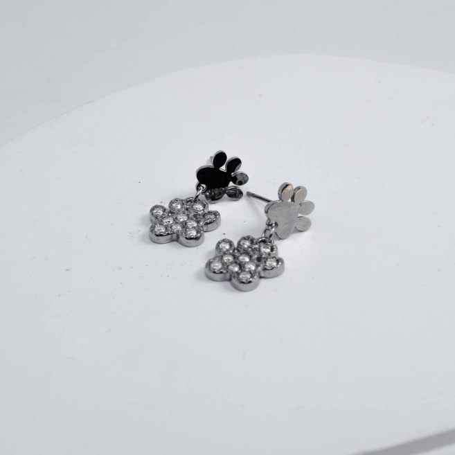 ARETES ZO13256E Plateado Acero Inoxidable -G21