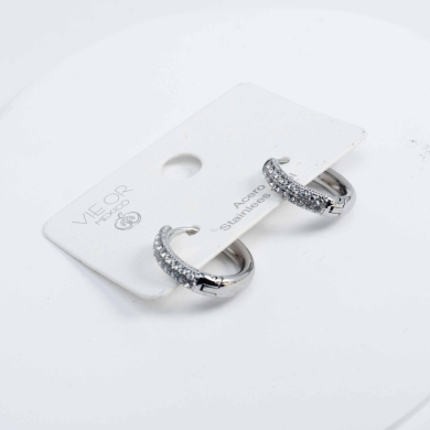 ARETES ZO10540E/11MM/300 Plateado Acero Inoxidable -F28