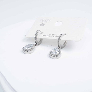 ARETES ZO13147E Plateado Acero Inoxidable -G22