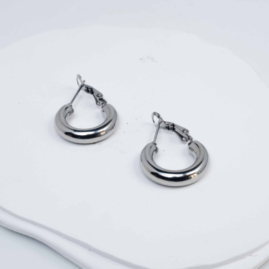 ARETES ZO12933E Plateado Acero Inoxidable -F210