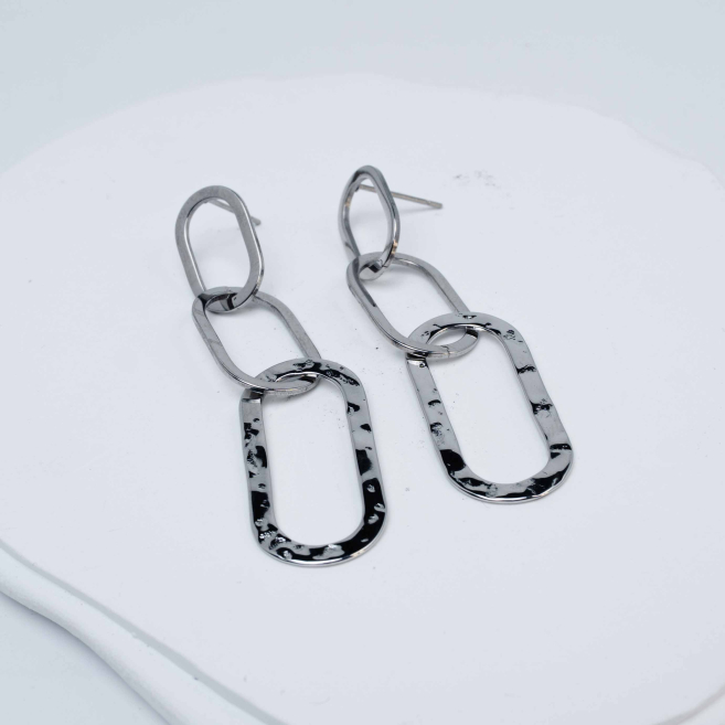 ARETES ZO6507E Plateado Acero Inoxidable -G52