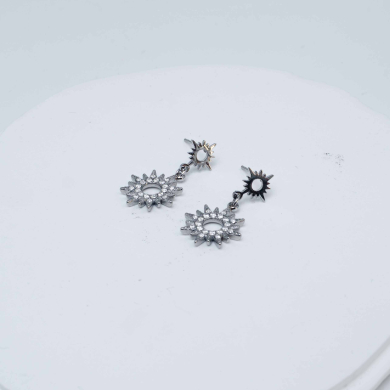 ARETES ZO13257E Plateado Acero Inoxidable -G22