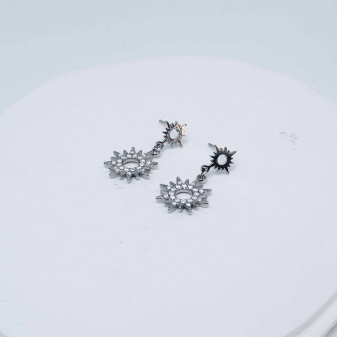 ARETES ZO13257E Plateado Acero Inoxidable -G22