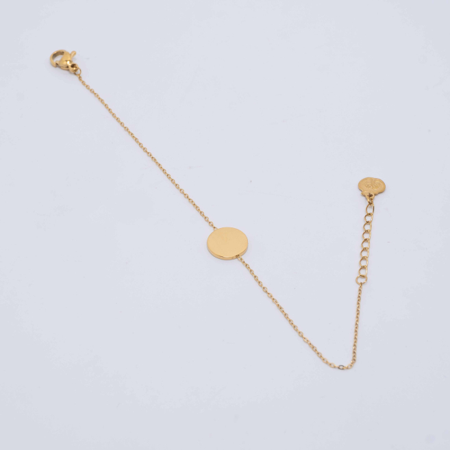 PULSERA ZO13309B Dorado Acero Inoxidable -2B33