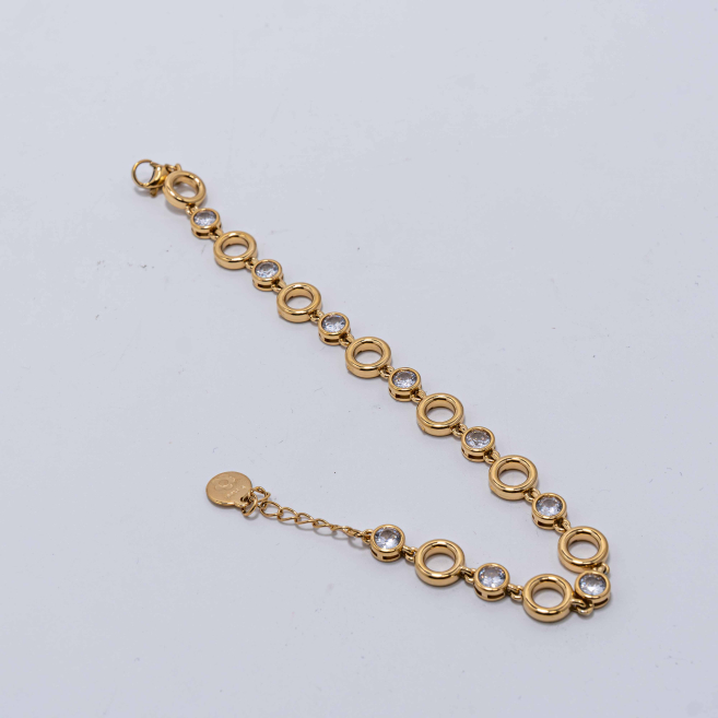 PULSERA ZO12790B Dorado Acero Inoxidable -2B22