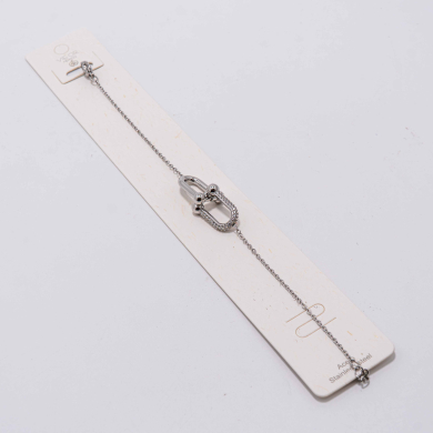 PULSERA ZO13164B Plateado Acero Inoxidable -2B32