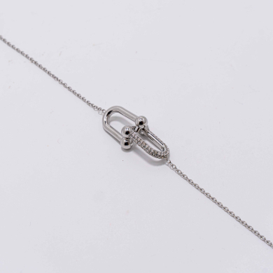 PULSERA ZO13164B Plateado Acero Inoxidable -2B32