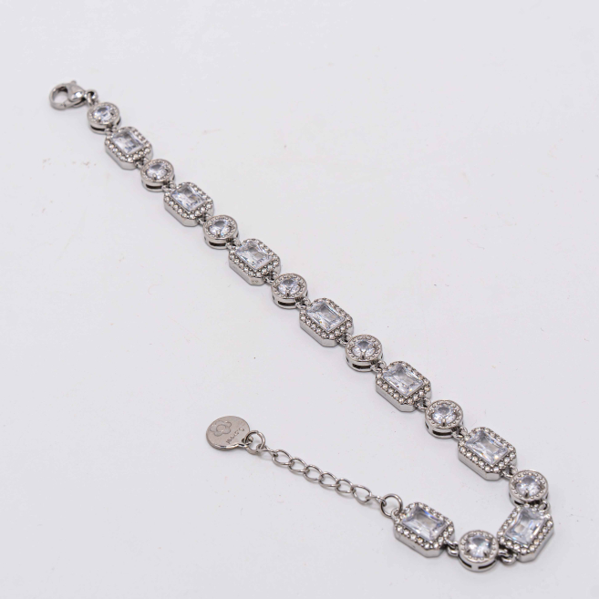 PULSERA ZO12853B Plateado Acero Inoxidable -2B22
