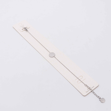 PULSERA ZO13309B Plateado Acero Inoxidable -2B33