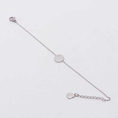 PULSERA ZO13309B Plateado Acero Inoxidable -2B33