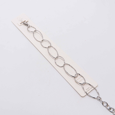 PULSERA ZO13359B Plateado Acero Inoxidable -2B36