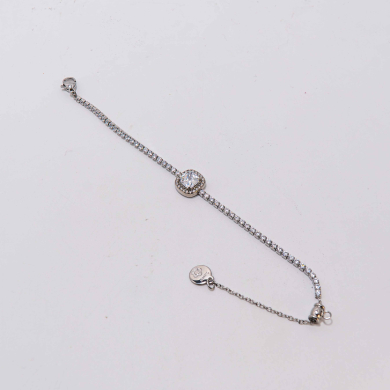 PULSERA ZO13139B Plateado Acero Inoxidable -2B22