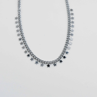 COLLAR ZO2102N Plateado Acero Inoxidable -E31