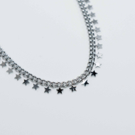 COLLAR ZO2102N Plateado Acero Inoxidable -E31