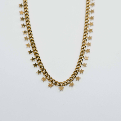 COLLAR ZO2102N Dorado Acero Inoxidable -E31