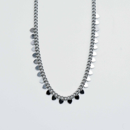 COLLAR ZO2101N Plateado Acero Inoxidable -E31