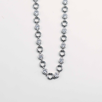 COLLAR ZO13015N/32+10CM Plateado Acero Inoxidable -E42