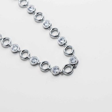 COLLAR ZO13015N/32+10CM Plateado Acero Inoxidable -E42