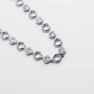 COLLAR ZO13015N/32+10CM Plateado Acero Inoxidable -E42