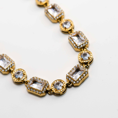 COLLAR ZO12854N Dorado Acero Inoxidable -E42