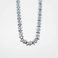 COLLAR ZO12872N Plateado Acero Inoxidable -E32