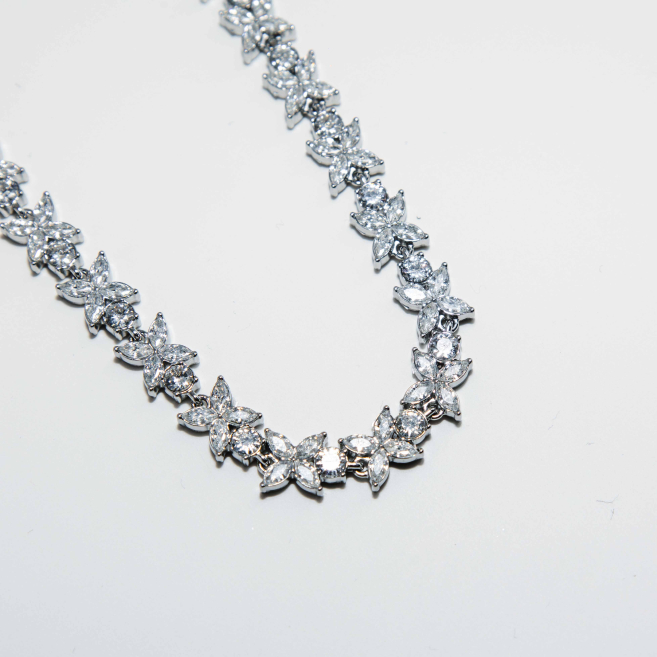 COLLAR ZO12872N Plateado Acero Inoxidable -E32