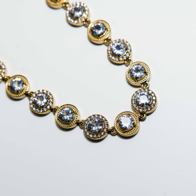 COLLAR ZO12868N Dorado Acero Inoxidable -E42