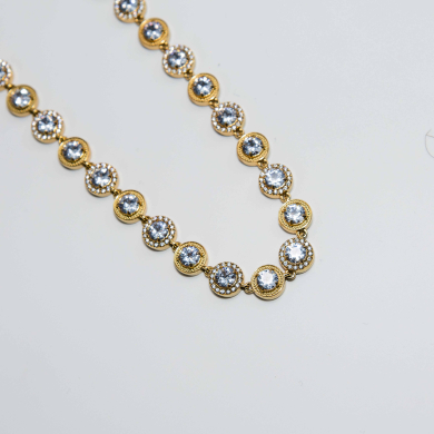 COLLAR ZO12868N Dorado Acero Inoxidable -E42