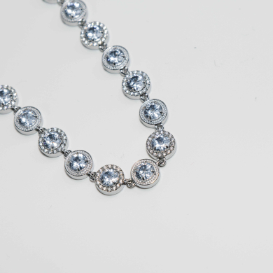 COLLAR ZO12868N Plateado Acero Inoxidable -E42