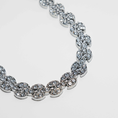 COLLAR ZO12858N Plateado Acero Inoxidable -E32