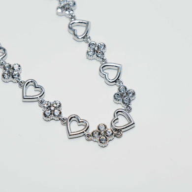 COLLAR ZO13017N/32+10CM Plateado Acero Inoxidable -E42