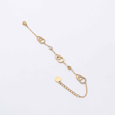 PULSERA ZO12788B Dorado Acero Inoxidable -2B32