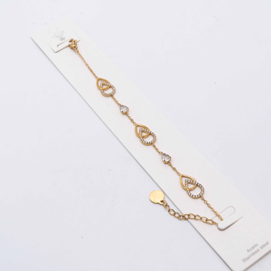 PULSERA ZO12788B Dorado Acero Inoxidable -2B32