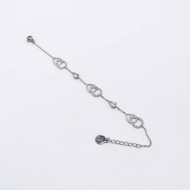 PULSERA ZO12788B Plateado Acero Inoxidable -2B32