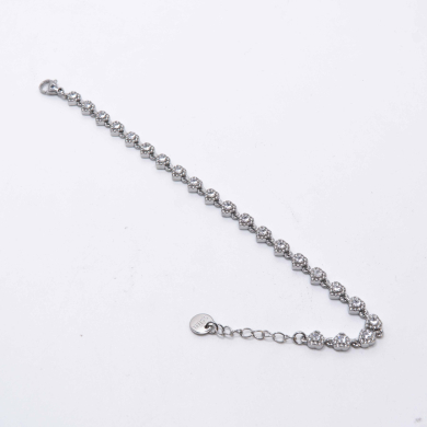 PULSERA ZO13117B Plateado Acero Inoxidable -2B21