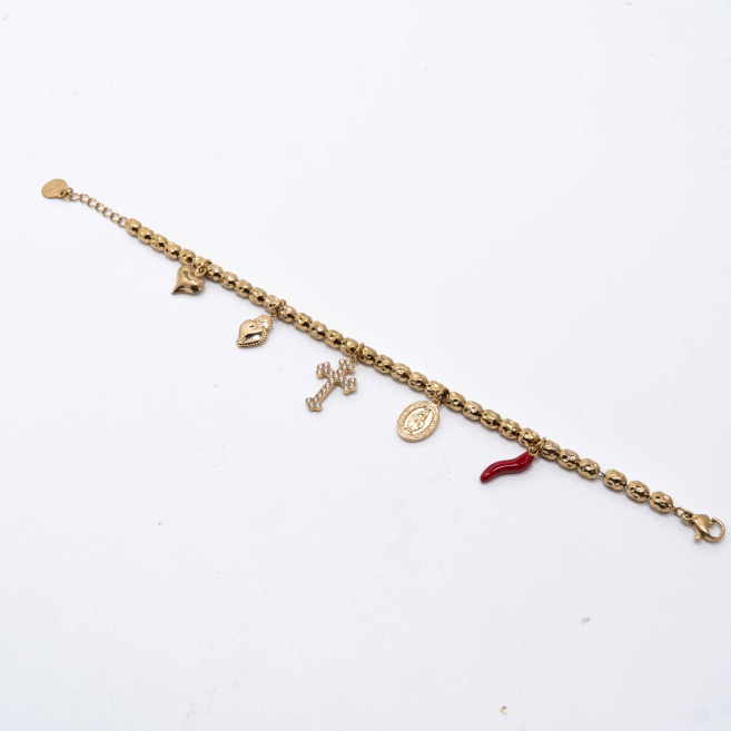PULSERA ZO12824B Dorado Acero Inoxidable -2C44