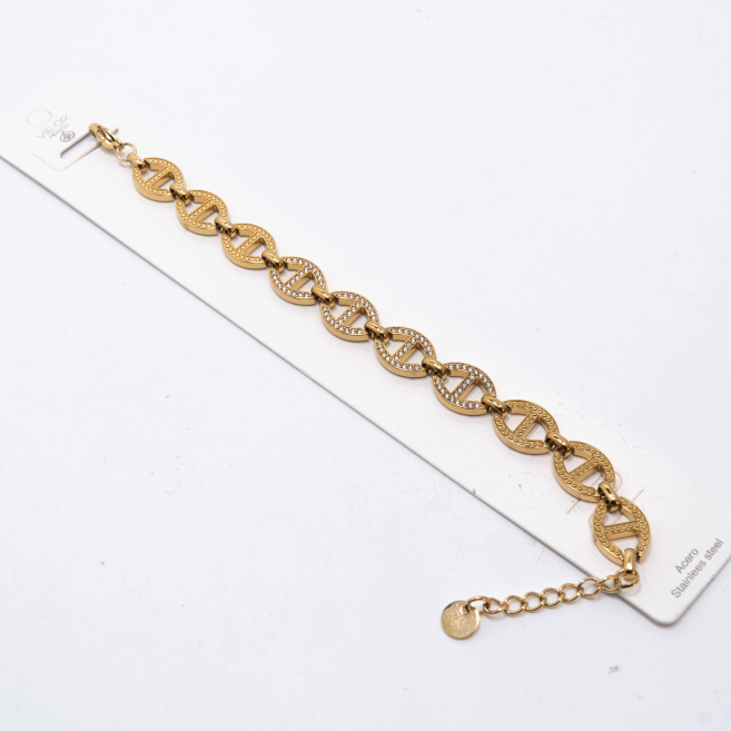 PULSERA ZO13640B Dorado Acero Inoxidable -2B41